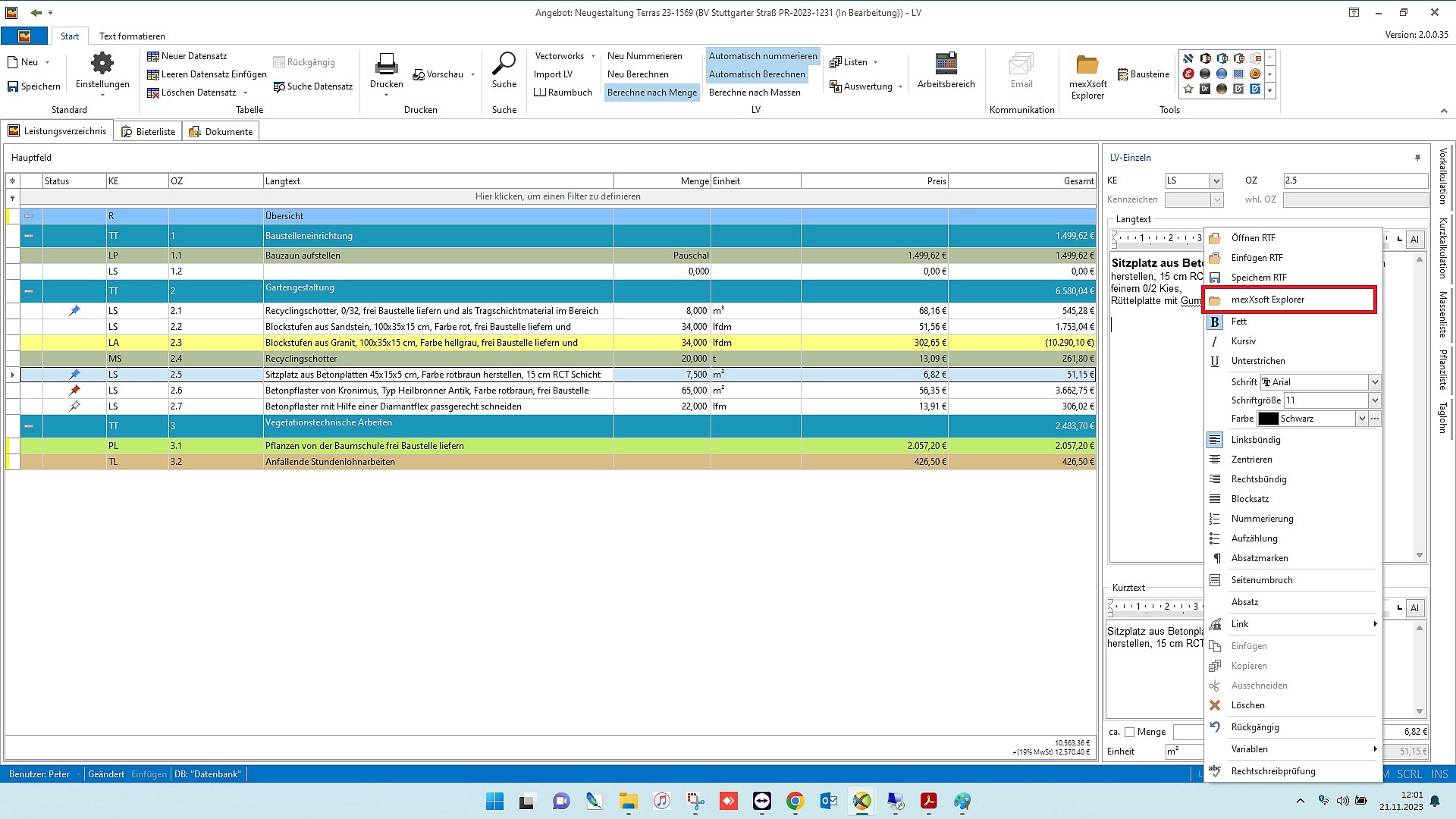 mexXsoft X2 – Bilder einfügen