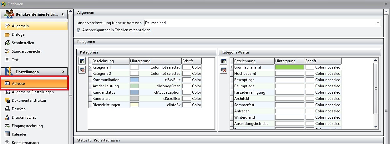 mexXsoft X2 – Kategorie erstellen