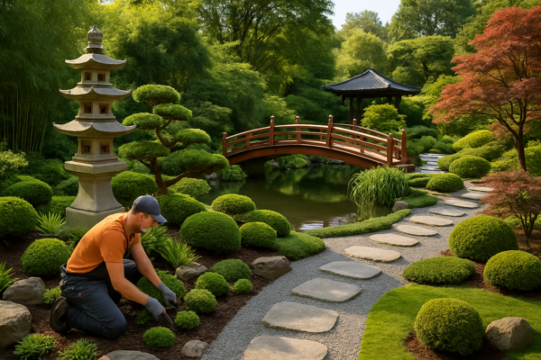 Asiatische Gartengestaltung: Planung und Umsetzung für Handwerksbetriebe