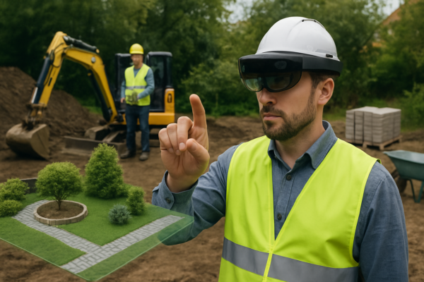 Augmented Reality im GaLaBau – Chancen für Planung und Baustelle