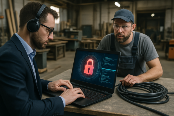Cybersecurity für Handwerksbetriebe: Eigene Systeme testen statt abwarten