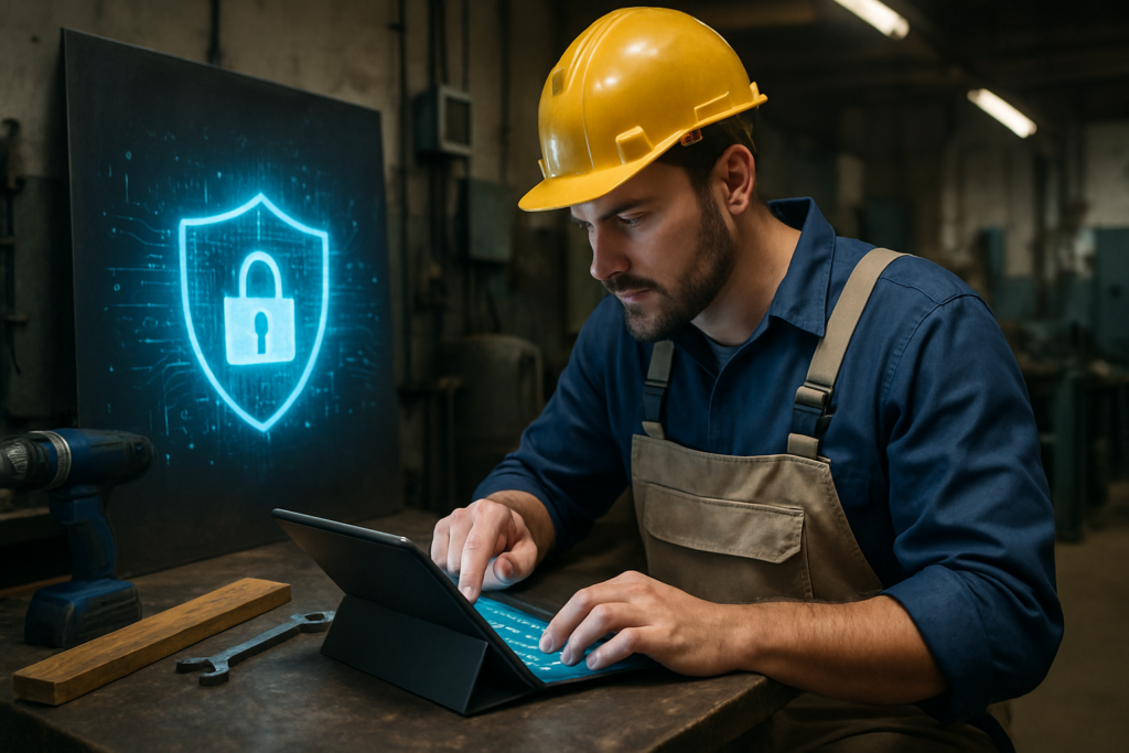 Cybersicherheit im Handwerk – Warum Betriebe jetzt handeln müssen