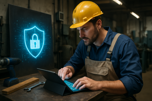 Cybersicherheit im Handwerk – Warum Betriebe jetzt handeln müssen