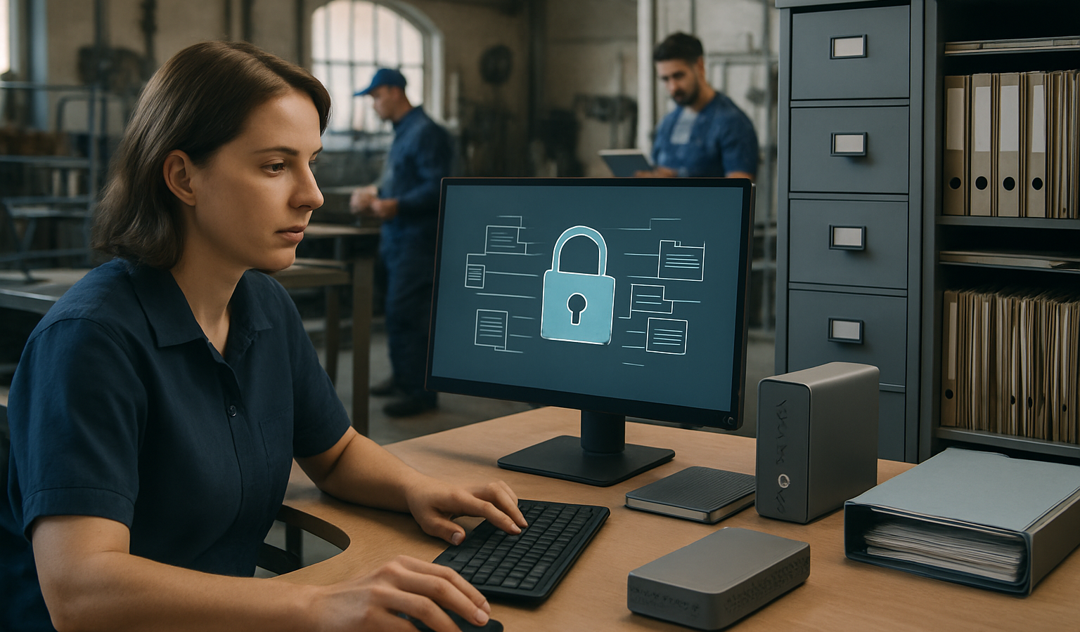 Digitale Archive und Datenscutz: Was Handwerksbetriebe wissen sollten