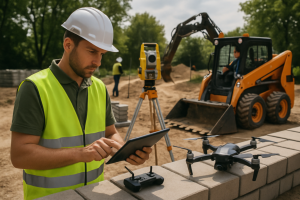 Digitale Helfer im GaLaBau: Moderne Technik für effiziente Baustellen