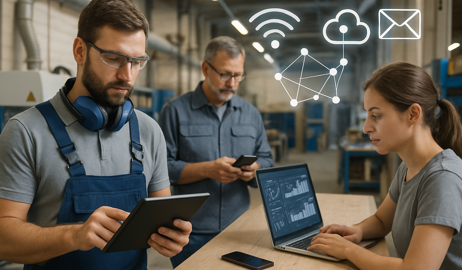 Digitale Infrastruktur im Handwerk: Kommunikationswege zukunftssicher gestalten