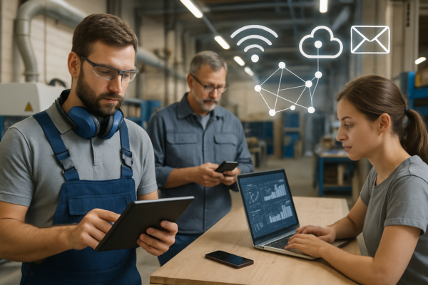 Digitale Infrastruktur im Handwerk: Kommunikationswege zukunftssicher gestalten