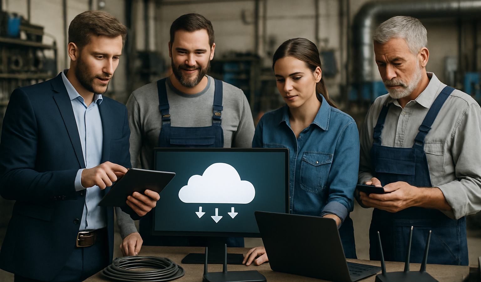 Digitale Infrastruktur und Cloud-Lösungen für Handwerksbetriebe