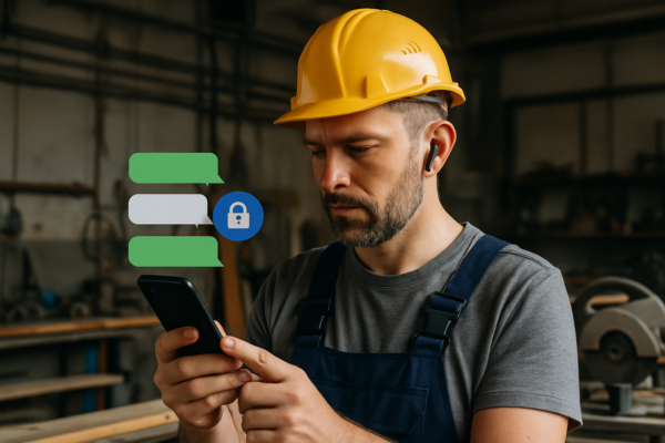 Digitale Kommunikation im Handwerk: Sicherheit von Nachrichtendiensten