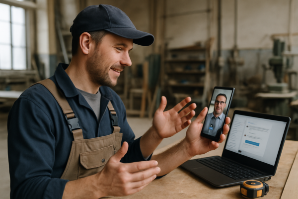 Digitale Kommunikation im Handwerk: Warum einfache Lösungen oft gewinnen