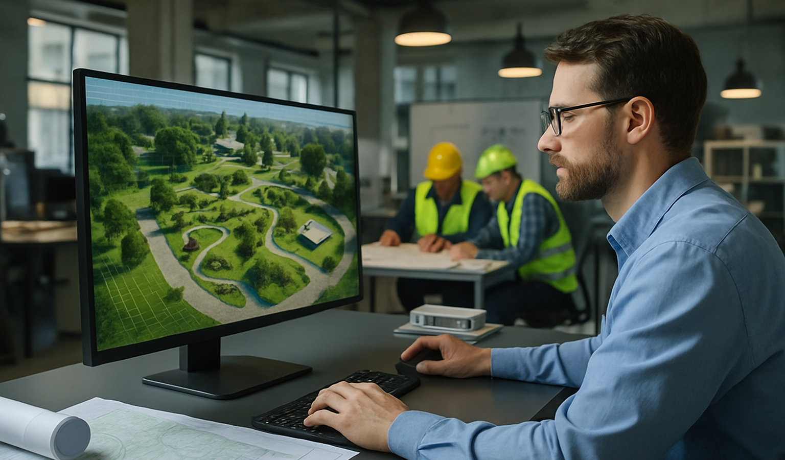 Digitale Simulationen im GaLaBau: Potenzial von Weltmodellen für die Planung