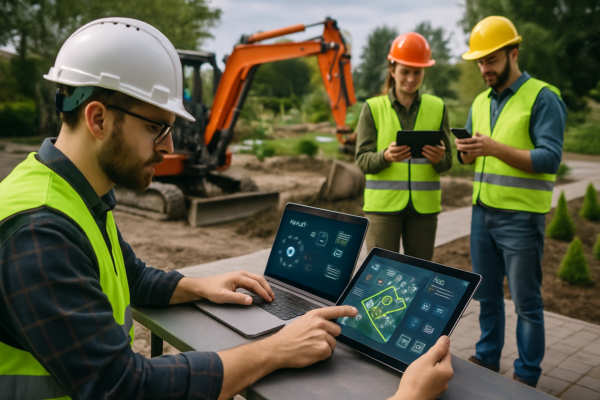 Digitalisierung im GaLaBau: Moderne Prozessoren für smarte Baustellen
