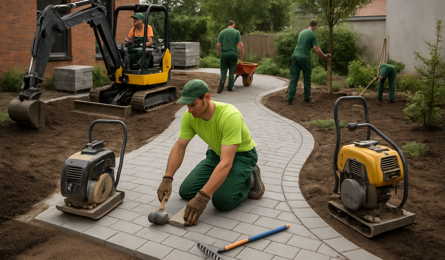 Effizienzsteigerung im Garten- und Landschaftsbau durch bewährte Arbeitsmethoden