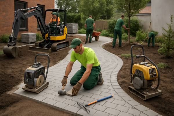 Effizienzsteigerung im Garten- und Landschaftsbau durch bewährte Arbeitsmethoden