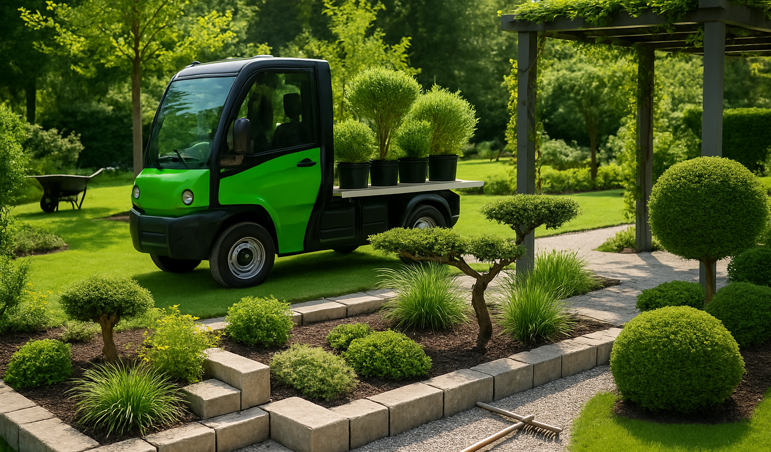 Elektrofahrzeuge im Betriebseinsatz: Was Garten- und Landschaftsbauer wissen sollten