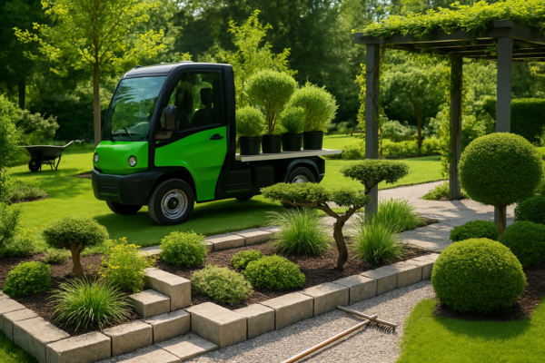 Elektrofahrzeuge im Betriebseinsatz: Was Garten- und Landschaftsbauer wissen sollten