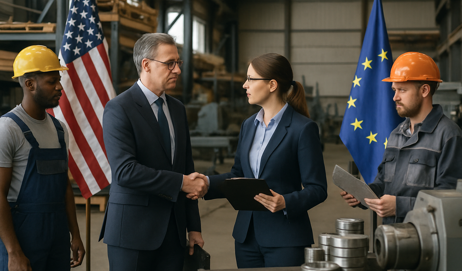 Handelsabkommen USA-EU: Auswirkungen auf Maschinen und Materialkosten