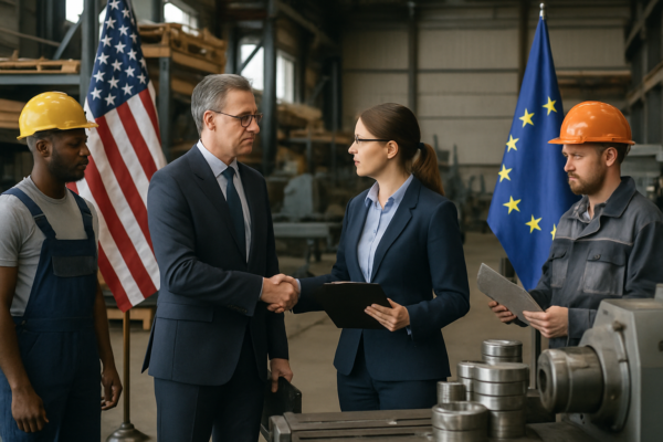 Handelsabkommen USA-EU: Auswirkungen auf Maschinen und Materialkosten