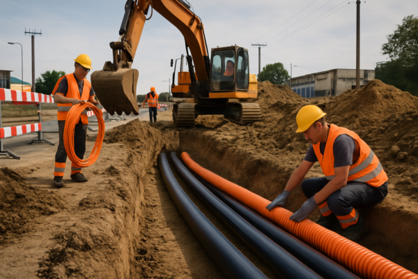 Infrastrukturausbau: Glasfaserverlegung im Spannungsfeld zwischen Planung und Regulierung