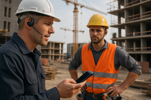 Kabellose Kommunikation auf der Baustelle – Moderne Lösungen für Handwerksbetriebe