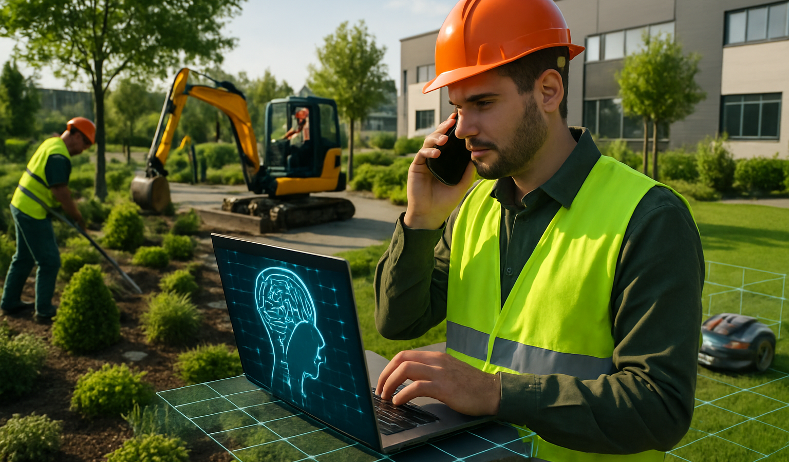 Künstliche Intelligenz im GaLaBau: Chancen für Planung und Ausführung