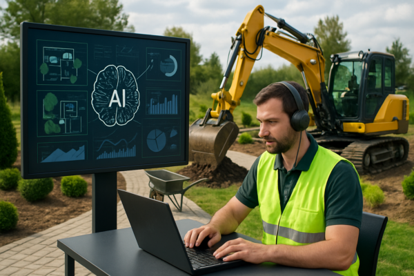 Künstliche Intelligenz im GaLaBau – Intelligente Planungssysteme revolutionieren Projektmanagement