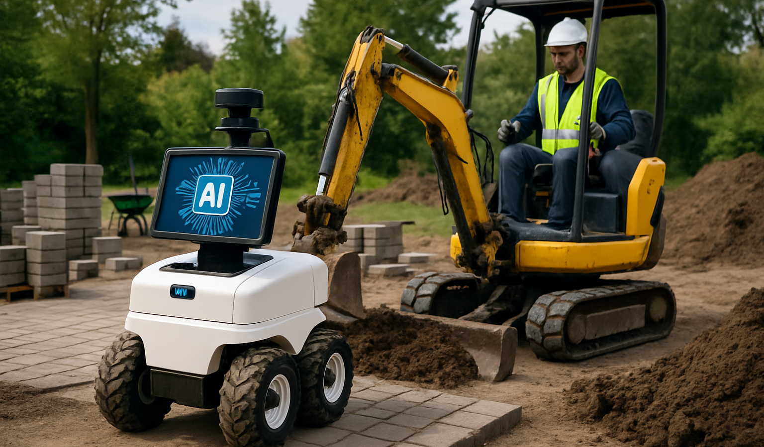 Künstliche Intelligenz in der Baustelle – Chancen für GaLaBau-Betriebe