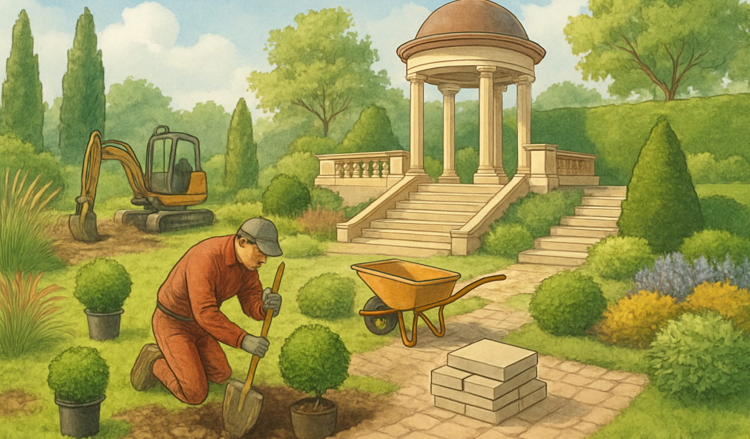Kulturbauten sanieren – Chancen für Handwerk und Landschaftsgestaltung