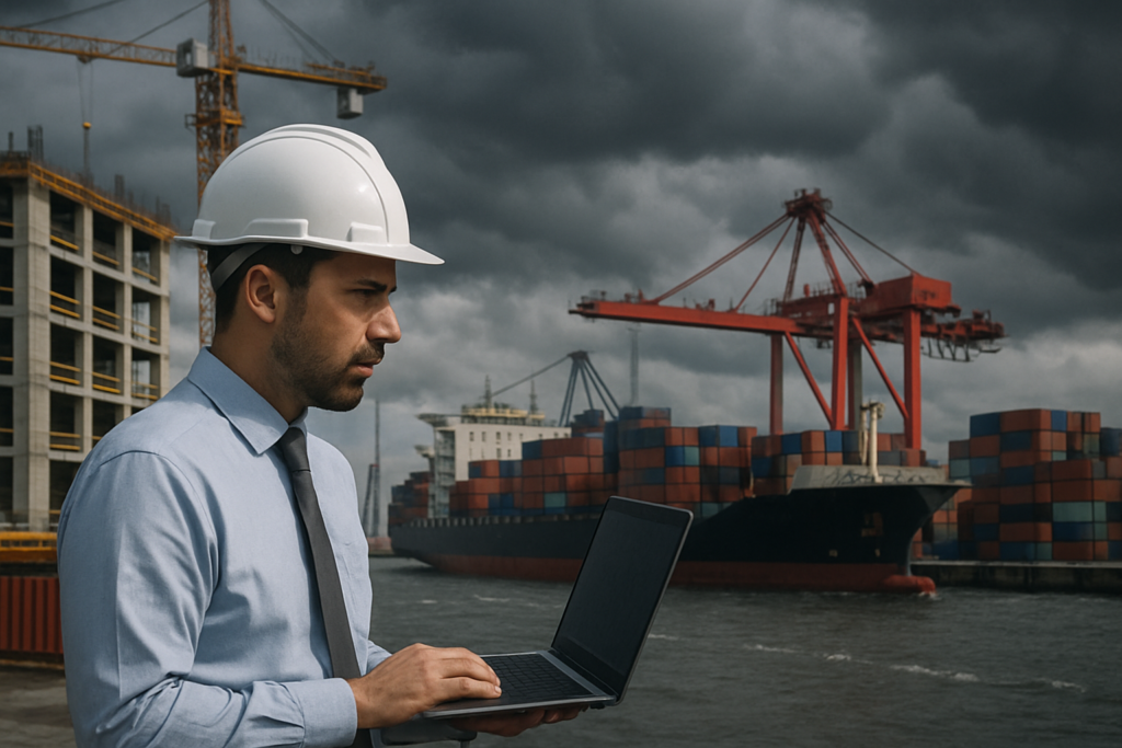 Lieferkettenrisiken in der Baubranche – Lehren aus globalen Produktionsausfällen