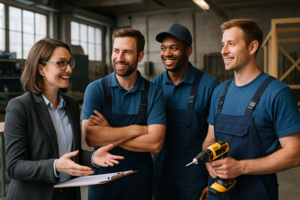 Mitarbeiterzufriedenheit im Handwerk – Herausforderungen und Lösungsansätze