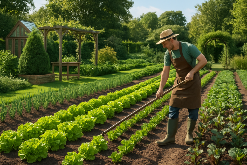 Professionelle Gemüseproduktion: Planung und Management im Freiland