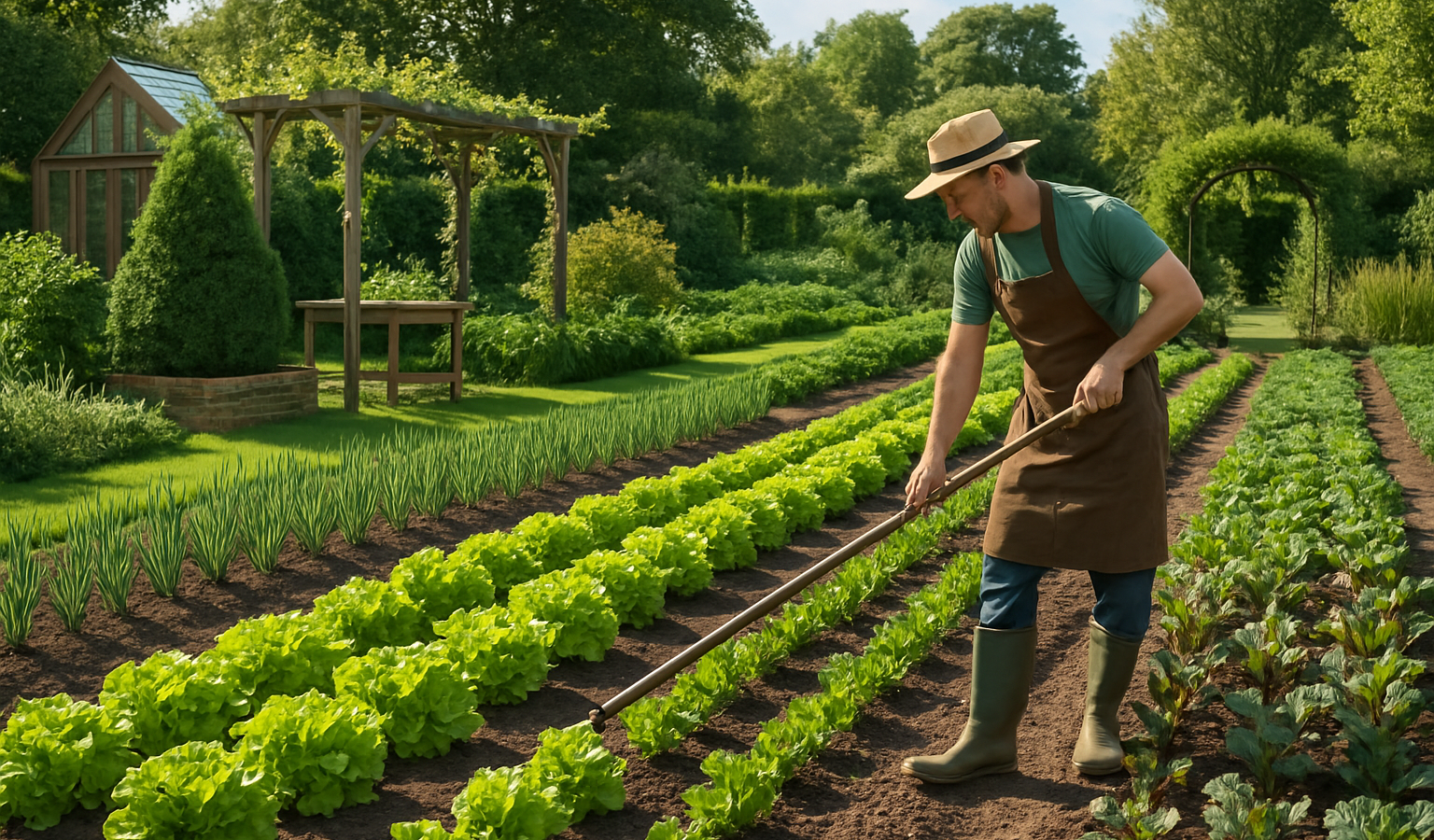 Professionelle Gemüseproduktion: Planung und Management im Freiland