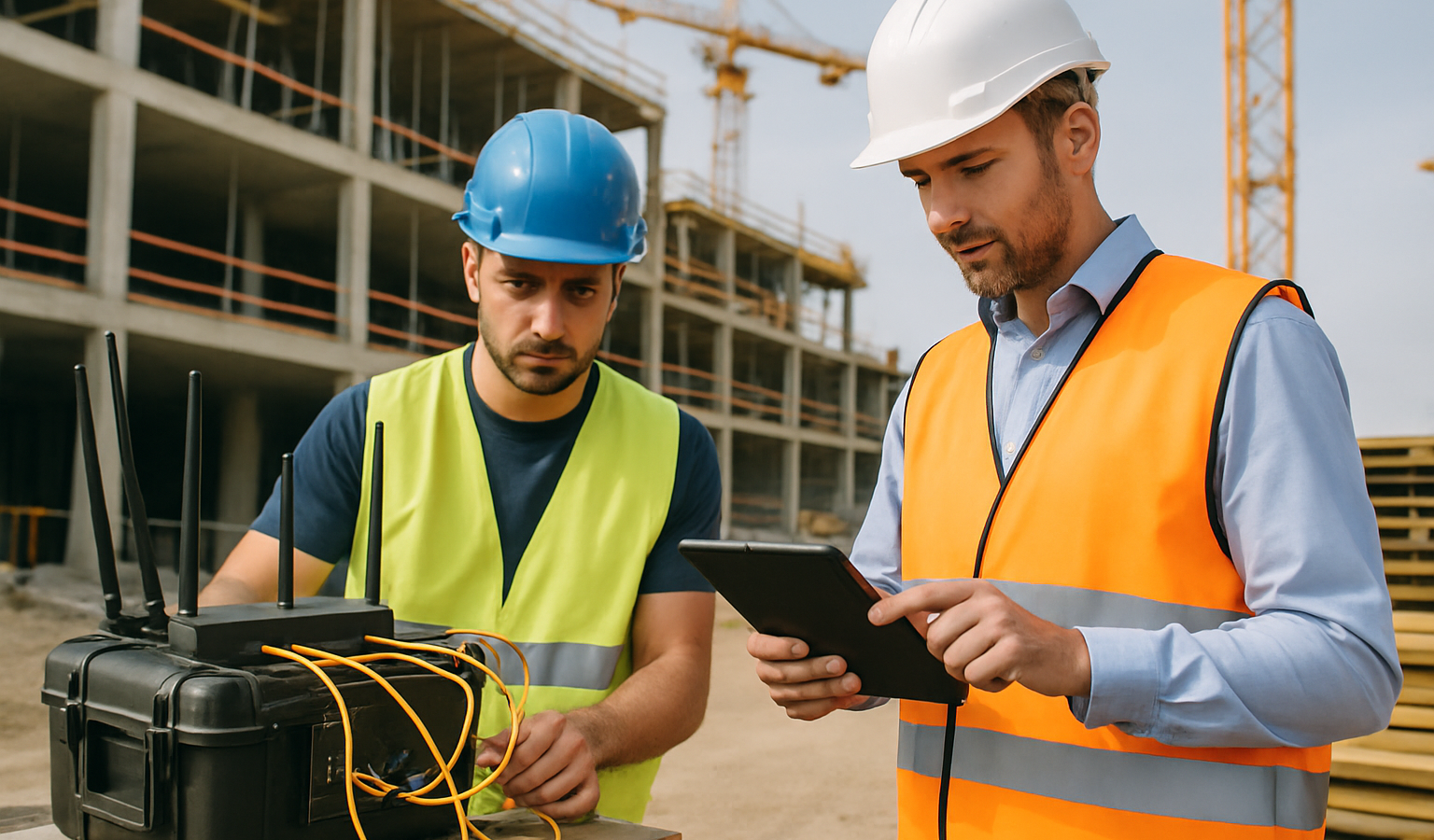 Schnellere Datenübertragung auf der Baustelle: Was Handwerksbetriebe wissen sollten