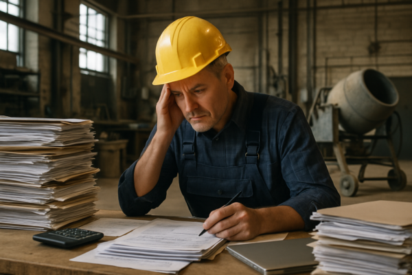 Verwaltungsaufwand im Handwerk: Wie Bürokratie Betriebe belastet
