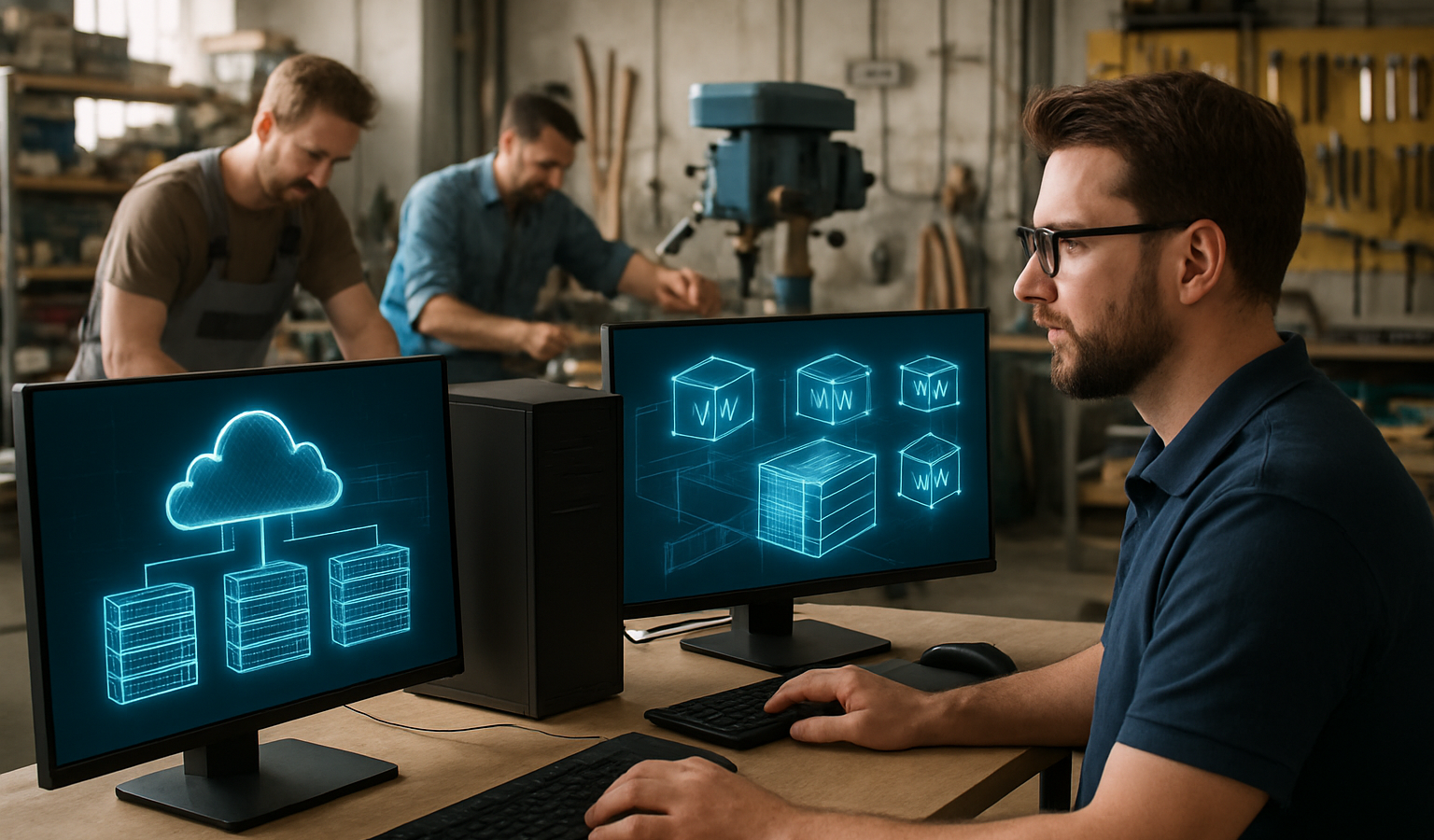 Virtualisierung und IT-Infrastruktur im modernen Handwerksbetrieb