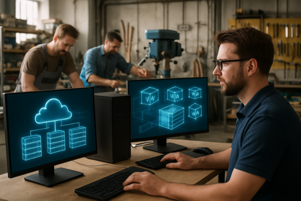 Virtualisierung und IT-Infrastruktur im modernen Handwerksbetrieb